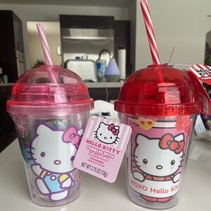 Sanrio Hello Kitty Valentines & Easter Mini Dome Tumbler With Lollipops
